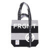 RAMIDUS × Fragment Design TOTE BAG(M) BLACK/GRAY画像