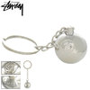 STUSSY Metal 8 Ball Keychain 138735画像