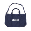 atmos SHOPPING BAG NAVY ATSB-018画像
