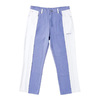 UNKNOWN SPLIT DENIM JEANS PURPLE D1-06709-006画像