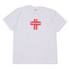 Supreme 20FW Cross Box Logo Tee WHITE画像
