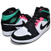 NIKE AIR JORDAN 1 MID SE white/hot punch-black 852542-116画像