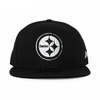 NEW ERA PITTSBURGH STEELERS 9FIFTY SNAPBACK CAP BLACK NR70419139画像