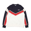 FILA LINE CREWNECK NAVY FS0108-20画像