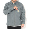 STUSSY Work Full Zip L/S Shirt 1110143画像