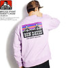 BEN DAVIS BRIDGE PRINT SWEAT CREW -PURPLE- BDZ0-2010画像