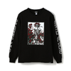 GRATEFUL DEAD × Schott /LS T-SHIRT Skull & Roses 3113103画像
