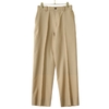 MARKAWARE FLAT-FRONT TROUSERS - ORGANIC WOOL TROPICAL - A21A-03PT03C画像