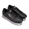 FILA ORBIT STRIPE Black / Black / White F5168-0013画像