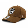 '47 Brand × Carhartt LAS VEGAS RAIDERS MVP CAP BROWN FLC-BOYLS23DUV-BW63画像