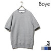 SCYE BASICS Fleece Back Jersey Half Sleeved Sweat Shirt 5121-21717画像