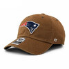 '47 Brand × Carhartt NEW ENGLAND PATRIOTS CLEAN UP STRAPBACK CAP BROWN FX-LANSD19DVS-BW画像
