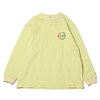 UGG レインボーサークル ロゴ ロンT YELLOW 21SS-UGTP07画像