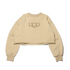 UGG ロゴ刺繍 短丈 スウェット BEIGE 21SS-UGTP06画像