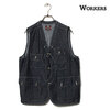 Workers W&G Vest, 6 oz Denim画像
