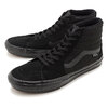 VANS SKATE SK8-HI BLACK/BLACK VN0A5FCCBKA画像