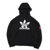 adidas VDAY HOODIE BLACK HA3654画像