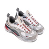 FILA BOVEASORUS WOMENS WHITE/LIGHT GREY/F NAVY F5070-0110画像