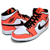NIKE AIR JORDAN 1 MID SE turf orange/black-white DD6834-802画像