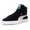 PUMA SUEDE MID XXI PUMA BLACK/PUMA WHITE/AMAZON 380205-01画像