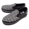 VANS FURY SUPER COMFYCUSH SLIP-ON BLACK/WHITE VN0A4U1F50A画像