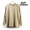 gym master メンズ ローゲージ鹿の子ビッグロンT ベージュ G533686-31画像