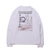 atmos DIGITALTRIP LS TEE WHITE MAT21-S014画像