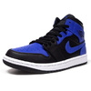 JORDAN BRAND AIR JORDAN 1 MID "HYPER ROYAL" BLACK/HYPER ROYAL-WHITE 554724-077画像