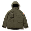 APPLEBUM Down Hood Jacket KHAKI画像
