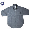 POST OVERALLS 3206 CHAMBRAY NEUTRA2 SHIRTS indigo画像
