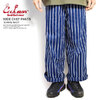 COOKMAN WIDE CHEF PANTS STRIPE NAVY 231-11840画像