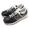 new balance WL574PL2 BLACK画像
