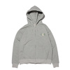 UGG スイッチングロゴ ジップアップ フーディー GRAY 21SS-UGTP09-GRY画像