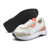PUMA CRUISE RIDER CLASSIC WNS Puma White-Marshmallow-Hot Coral 375054-02画像