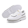 PUMA DEVA LEATHER WNS Puma White-Puma Black 375005-01画像