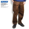 RADIALL CONQUISTA - WIDE TAPERED FIT PANTS -BROWN- RAD-CNQ-PT001画像