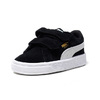 PUMA SUEDE 2 STRAPS KIDS BLK/WHT 356274-01画像