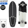 Carver Skateboards Black Tip 32.5in × 9.875in CX4 Surfskate Complete C1012011063画像