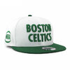 NEW ERA BOSTON CELTICS CITY EDITION 9FIFTY SNAPBACK CAP WHITE GREEN DS60102648画像