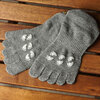 vibram FiveFingers Barefoot Socks GREY 20A1102画像