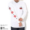 VANS Rose Bed L/S Tee VN0A54DMWHT画像
