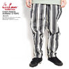 COOKMAN CHEF PANTS AWNING STRIPE -BLACK- 231-11802画像
