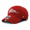 '47 Brand DETROIT RED WINGS NHL VINTAGE CLEAN UP STRAPBACK CAP RED HVIN-RGW05GWSNL-RD54画像