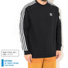 adidas 3D Trefoil 3 Stripe Crew Sweat Originals GN3545画像