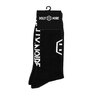 DOLLY NOIRE VERTICAL LOGO SOCKS BLACK SK16画像