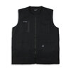 DOLLY NOIRE GILET RIPSTOP JACKET BLACK JK28画像