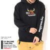 TOY MACHINE × Hello Kitty Marked Monster Kitty Ribbon Pullover Hoodie KTMPBSW4画像