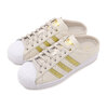 adidas SST MULE W CLEAR BROWN/GOLD METALLIC/FOOTWEAR WHITE FZ2267画像