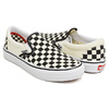 VANS SKATE SLIP-ON (CHECKERBOARD) BLACK / OFF WHITE VN0A5FCAAUH画像