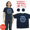 STUDIO D'ARTISAN USAコットンインディゴTシャツ 8033B画像